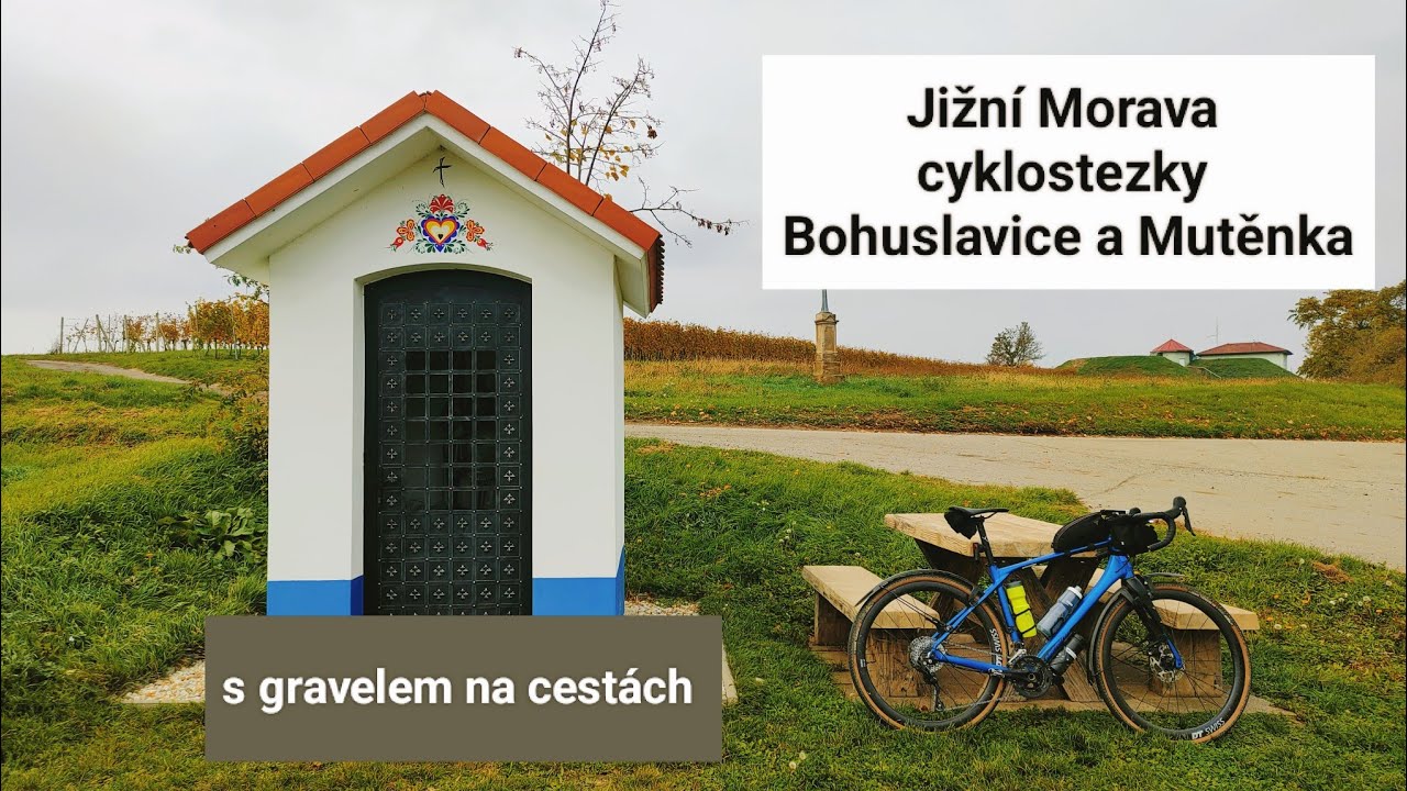 Gravel - podzimní Jižní Morava - cyklotoulky 100km/1000m - Slavkov - Kyjov - Mutěnice 27.10.2024 /4K