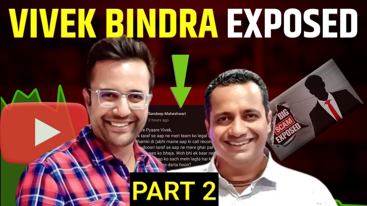 Sandeep Maheshwari vs Vivek Bindra | Sandeep Maheshwari Exposed Vivek Bindra | New Post