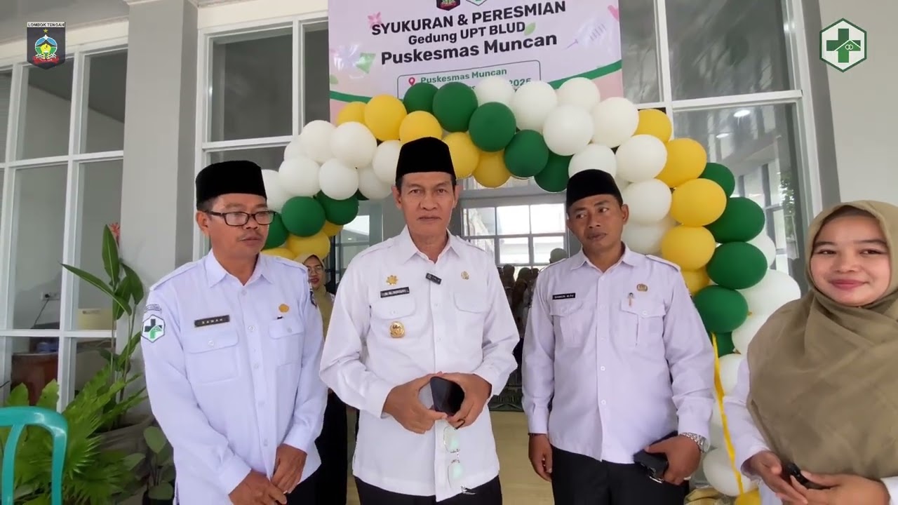 PERESMIAN GEDUNG BARU OLEH BAPAK WAKIL BUPATI LOMBOK TENGAH 