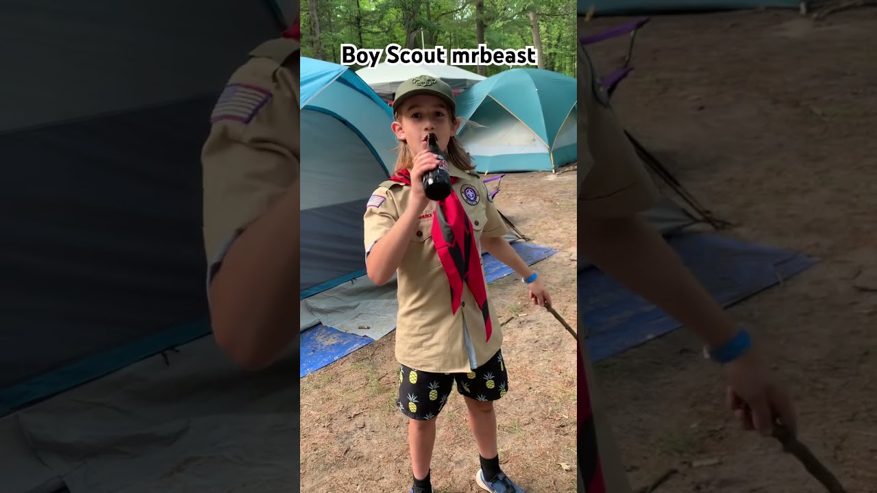 Boy Scout mrbeast#clean #boyscout #troop1537