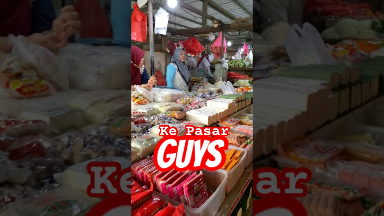 NYASAR KE PASAR #pasar #sayur #sayuran #daging #food #buah #fy #cooking #fypage #fyp #video #fun