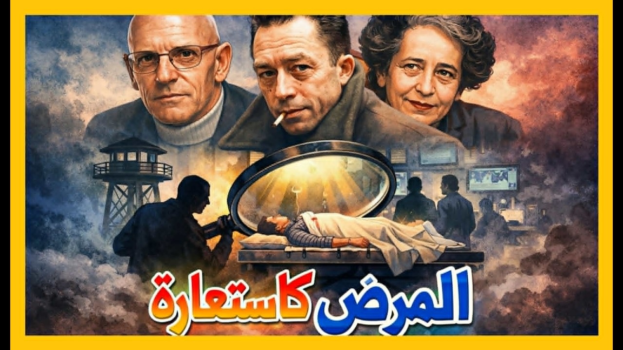 سوزان سونتاغ: المرض كاستعارة| فوكو: الجسد تحت المجهر- كامو: المرض بلا رسالة-أرندت:الكرامة الإنسانية