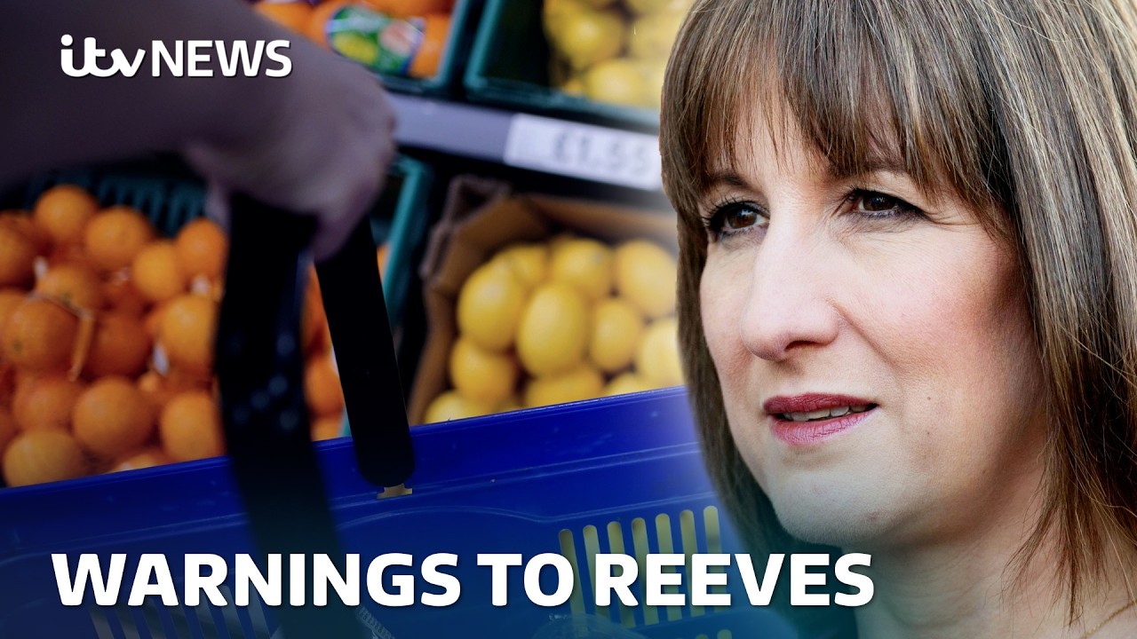 Problems for Rachel Reeves ahead of November budget as food inflation ticks up | ITV News