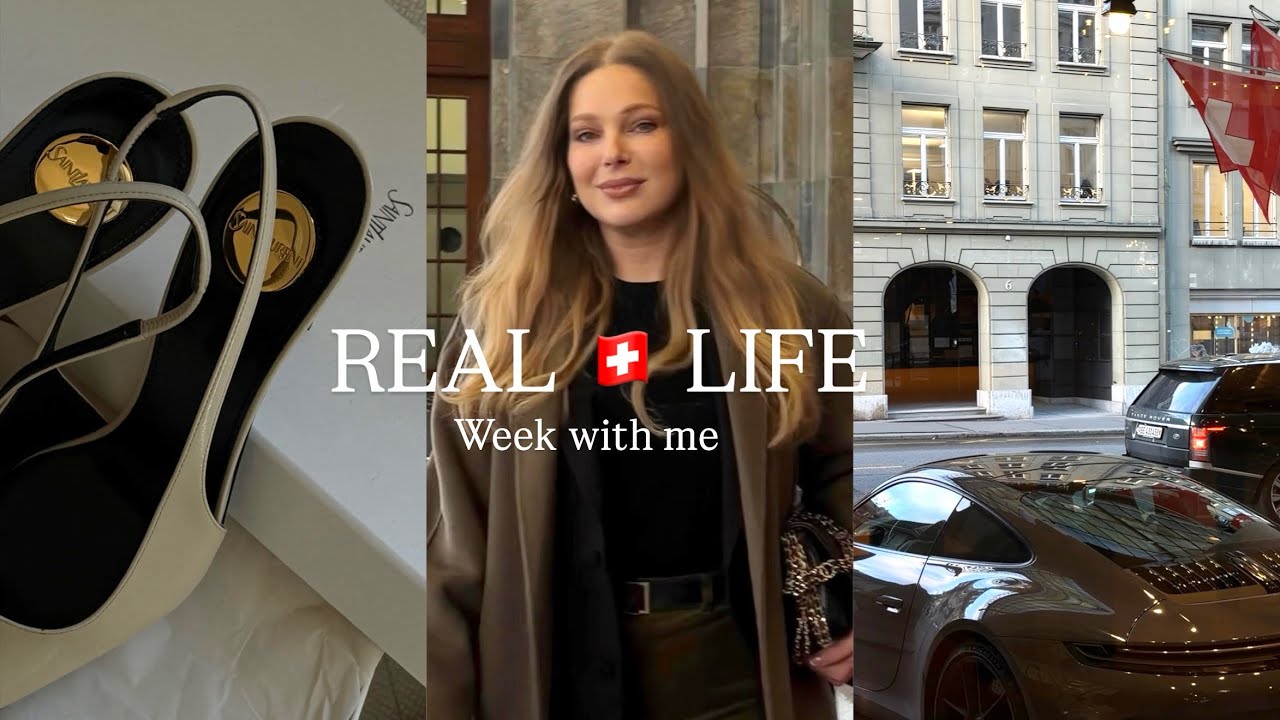 Тиждень Зі Мною У Швейцарії 🇨🇭 | Реальне Життя, Шопінг, Тренування, Друзі 