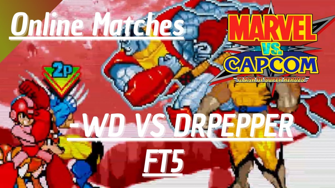 Marvel VS Capcom (Fightcade 2) - -WD(VAR) VS DRPEPPER(VAR)(FT5)