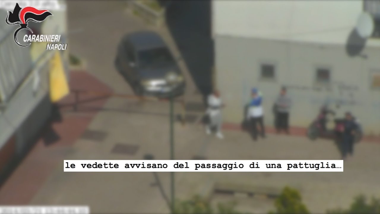 Blitz anticamorra a Naoli, 90 arresti nella periferia est di Napoli
