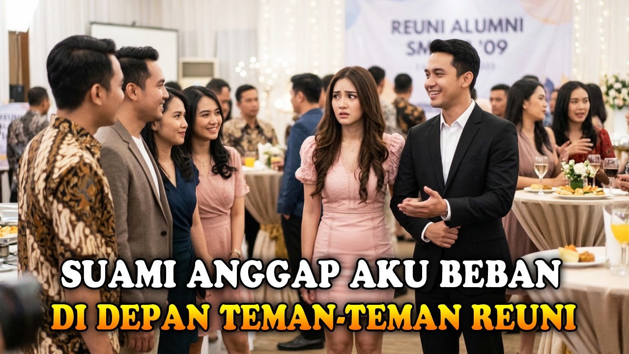 SUAMI ANGGAP AKU BEBAN DI DEPAN TEMAN TEMAN REUNI! SAAT PULANG AKU LANGSUNG USIR DAN PECAT DIA
