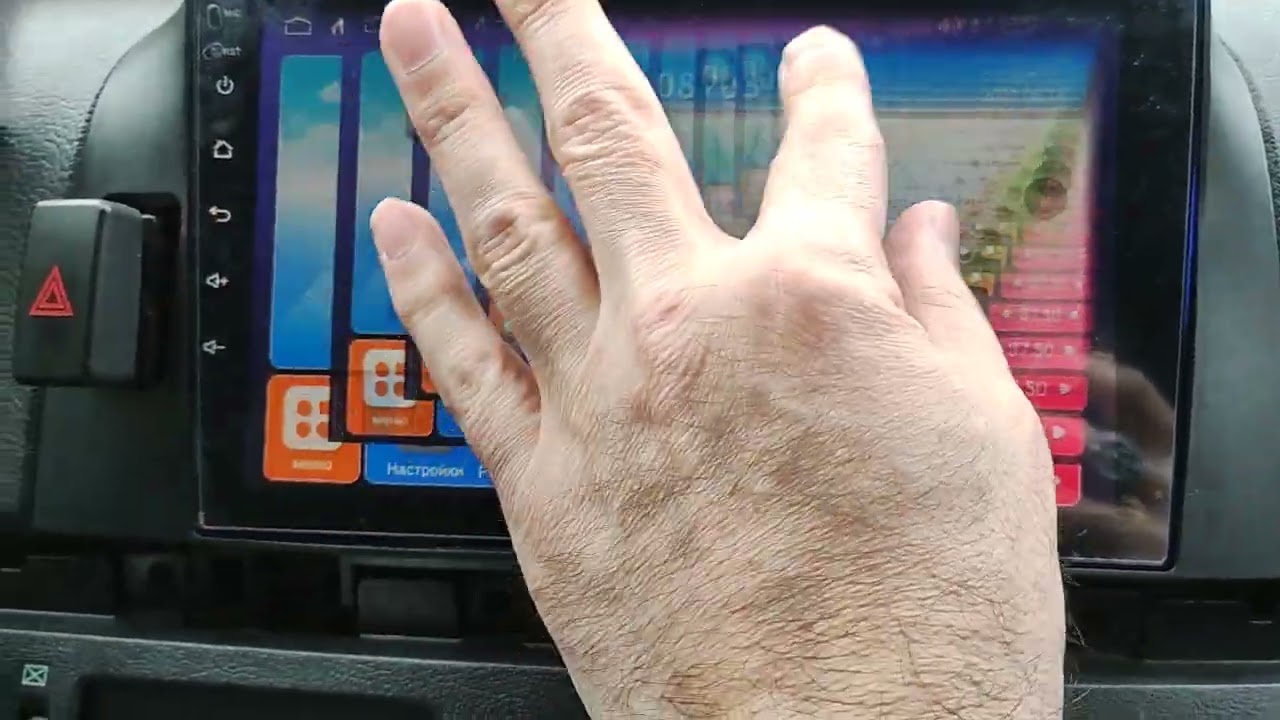 Процесс восстановления заводского разрешения экрана на магнитоле android