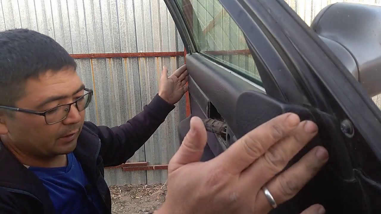 Ауди с4 есіктің матасын ауыстырамыз/замена дверных карт ауди с4