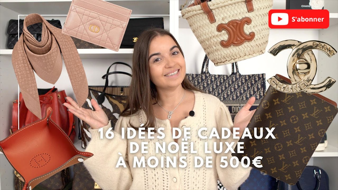 16 IDÉES DE CADEAUX DE NOËL LUXE À MOINS DE 500€ 😍