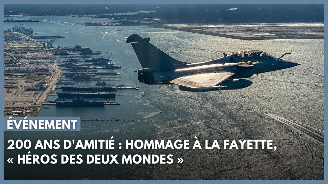 Survol des États-Unis en hommage au « héros des deux mondes », La Fayette