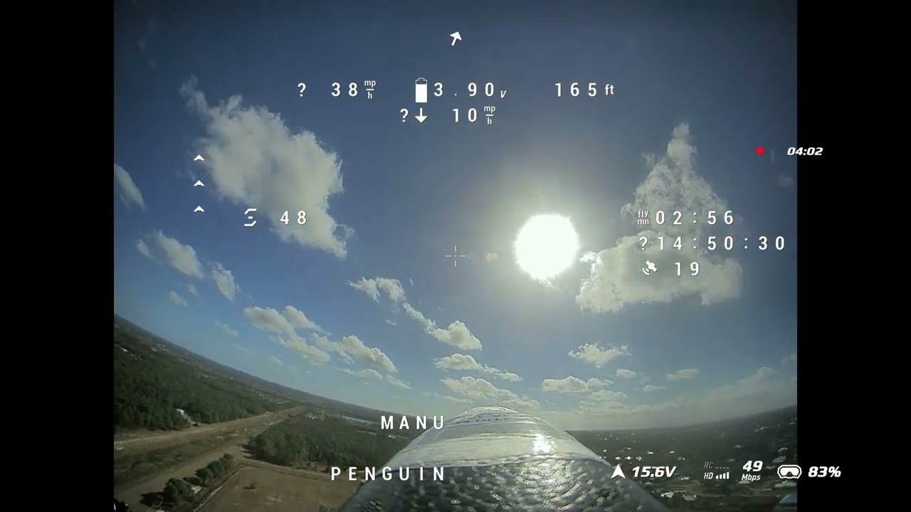 2/18/2026 todays flight fpv Penguin