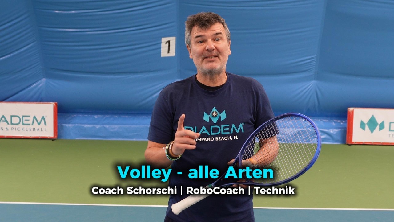 🎾 Volley – alle Varianten einfach erklärt | Coach Schorschi | RoboCoach