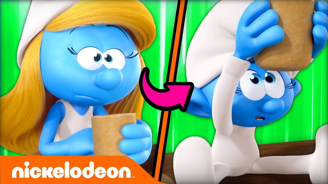 The Smurfs Transform Into BABIES?! 🍼 | Nicktoons