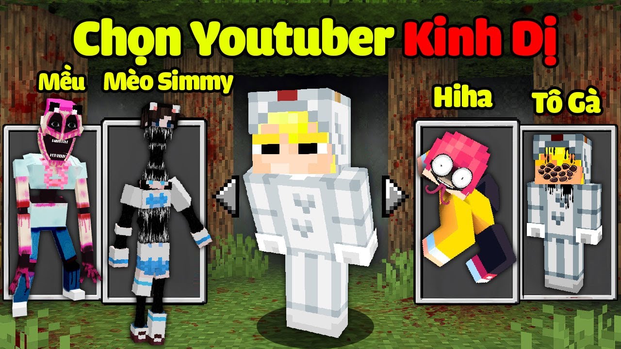 Nếu Bạn Có Thể Biến Thành Mọi Youtuber Phiên Bản Đáng Sợ...