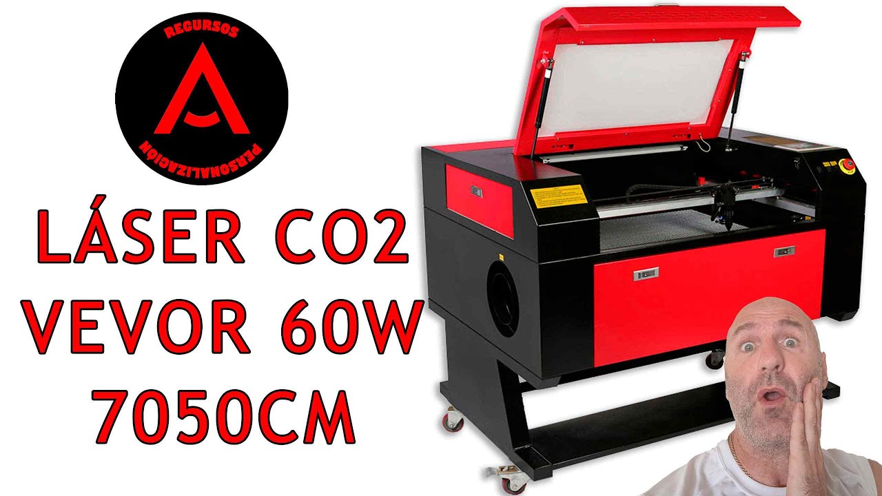 🚀✨ Láser CO2 60W Vevor: Precisión y Potencia en Acción! 🔥🔧