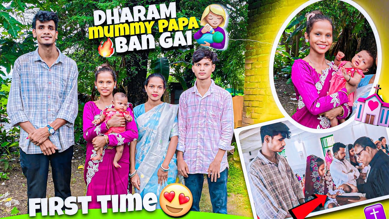 Finally Dharma Mummy Papa Ban Gai | First Time !😍👩🏼‍🍼