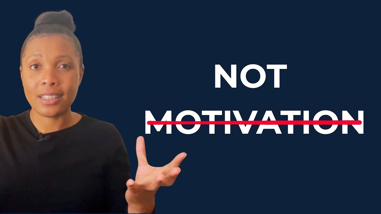 Stuck? Your Real Problem Isn't Motivation