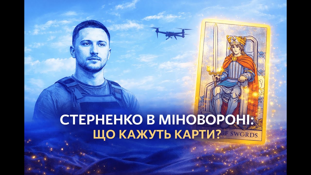 СЕРГІЙ СТЕРНЕНКО В МІНОБОРОНИ: ЧИ ЗМІНЯТЬ ДРОНИ ХІД ВІЙНИ⁉️ ПРОГНОЗ ТАРО☄️