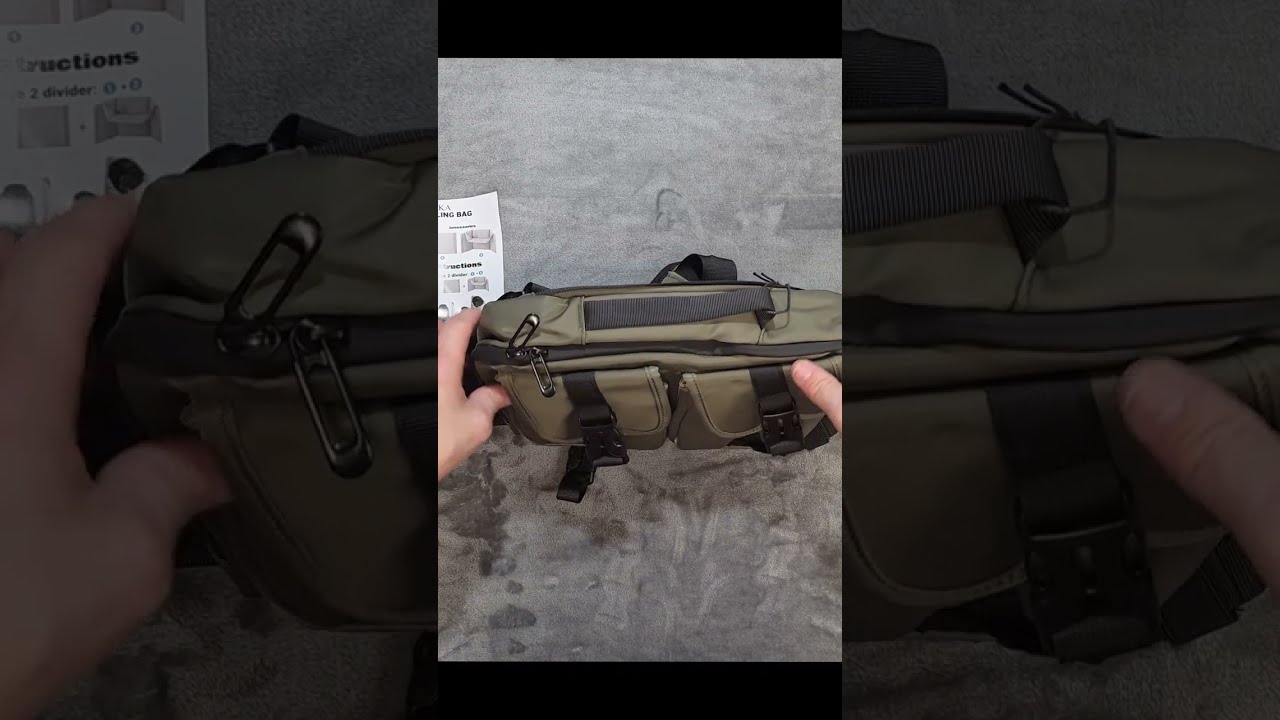 TAAOKA Camera Sling Bag a first look