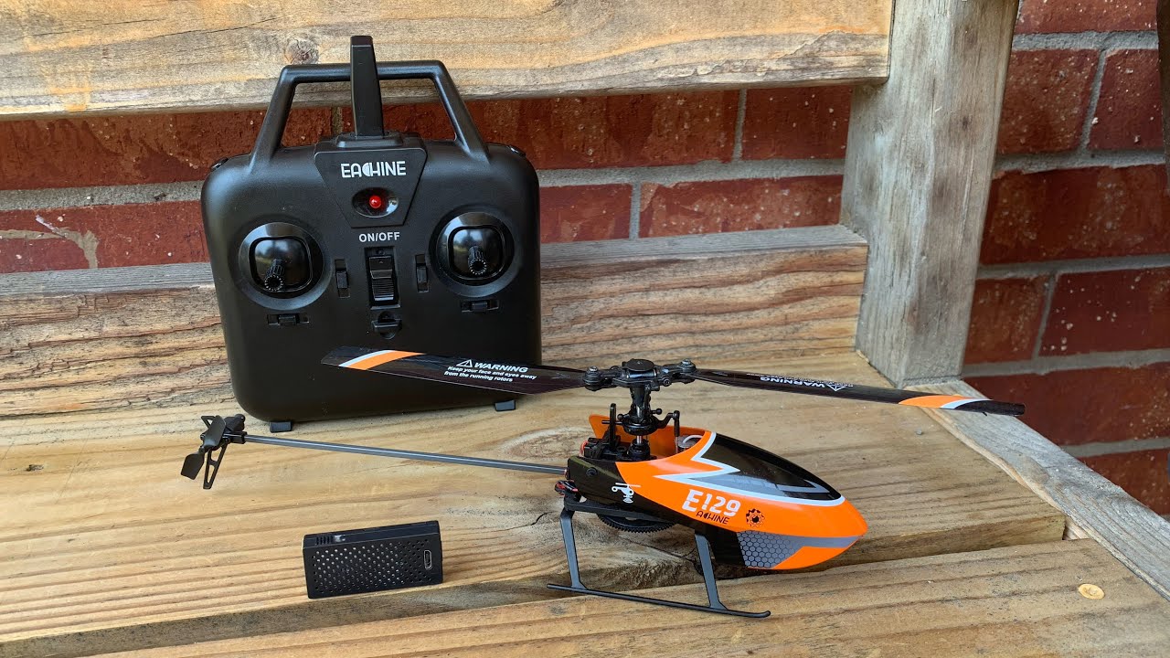 Eachine E129 Helicopter Indoor Flight