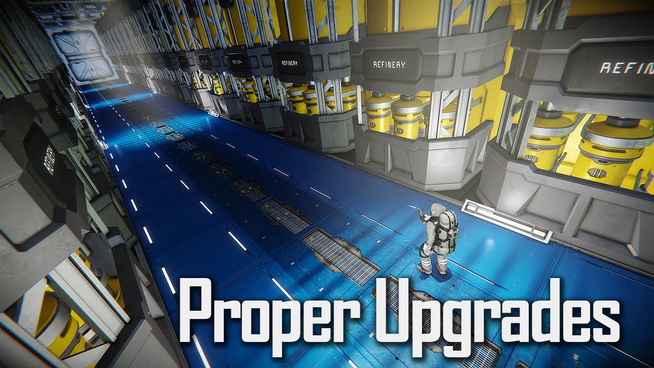 Fancy Refineries and Assemblers | Space Engineers Survival Tutorial #3