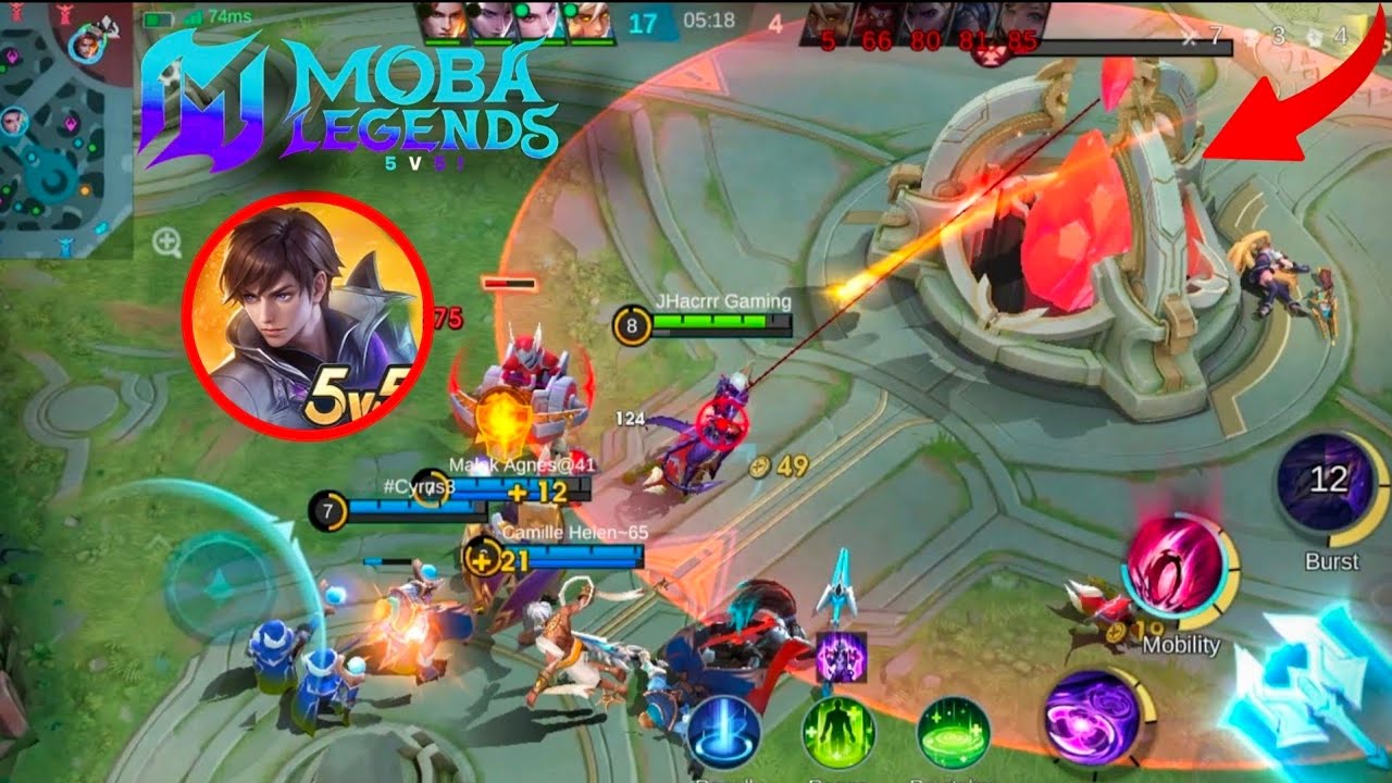 THE IS I IN MOBA LEGENDS: 5v5! GAMPAY 