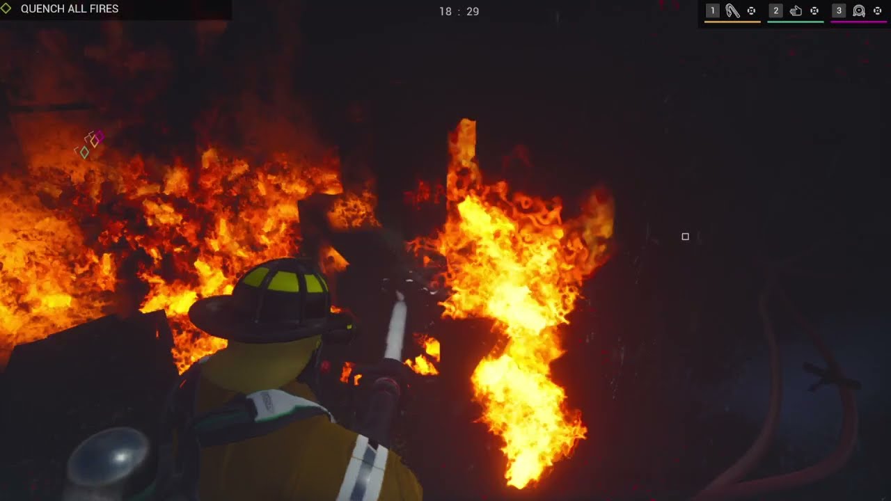 Playing Firefighting Simulator: The Squad