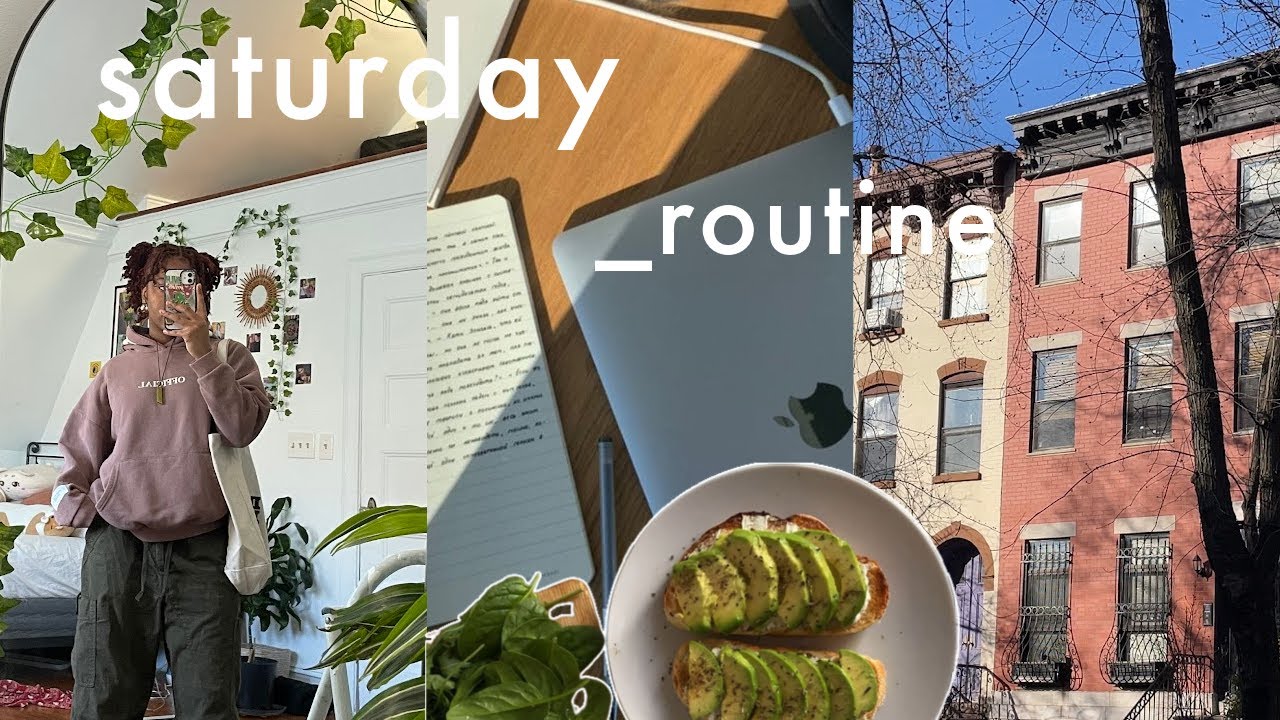 my boring saturday routine.