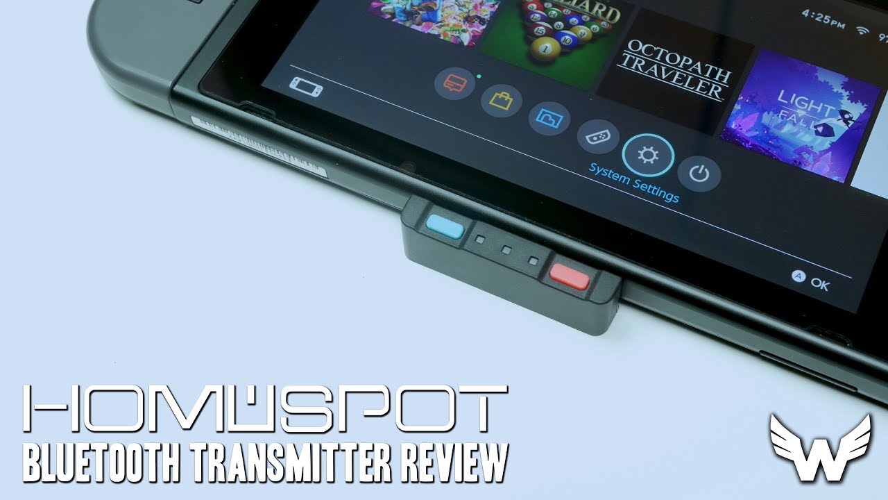 THE BEST NINTENDO SWITCH BLUETOOTH ADAPTER?! | HomeSpot Bluetooth Transmitter Review