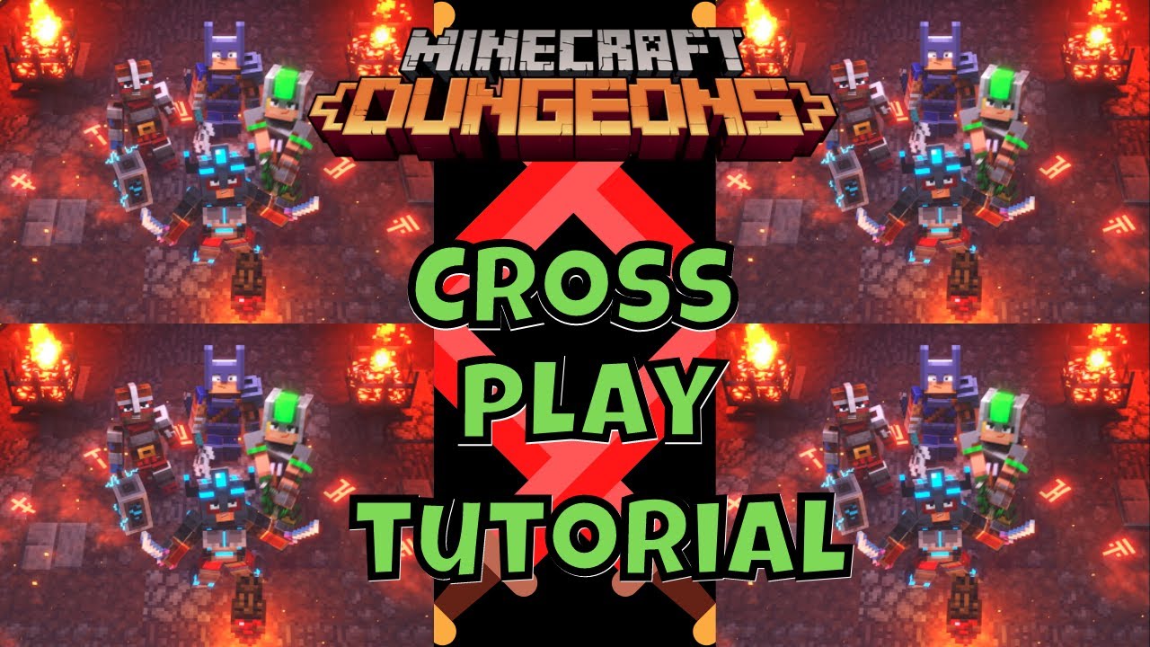 Minecraft Dungeons: How to Setup Cross Platform Play - Tutorial