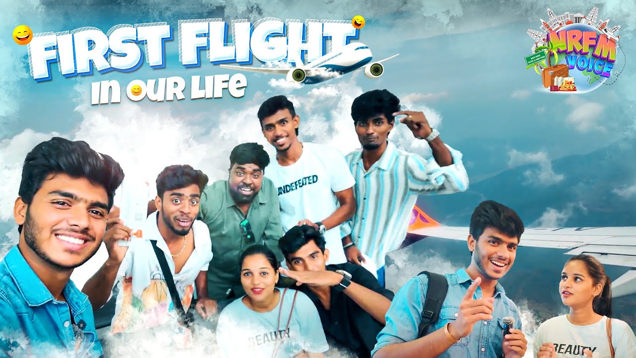 FLIGHT ✈️ La Porom...🥹 Middle class family Dream 💪🥹🥹 🥰 #flight #goa #vlog