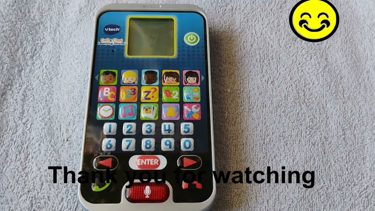 Opening A Vtech Call and Chat Learning Phone