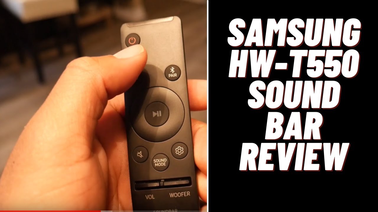 Звуковая панель Samsung HW-T550, часть 2 (разъёмы, синхронизация по Bluetooth, пульт ДУ, звуковой...
