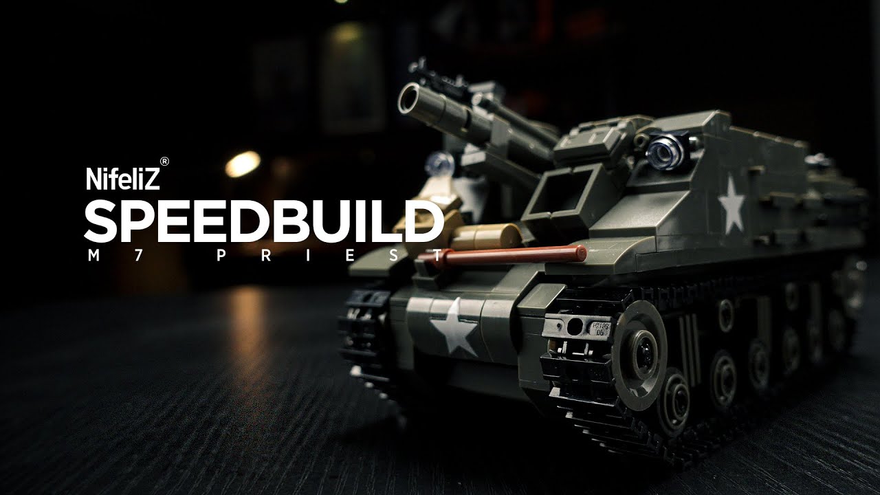 Nifeliz Military M7 Priest Tank | Speed Build | Display Set