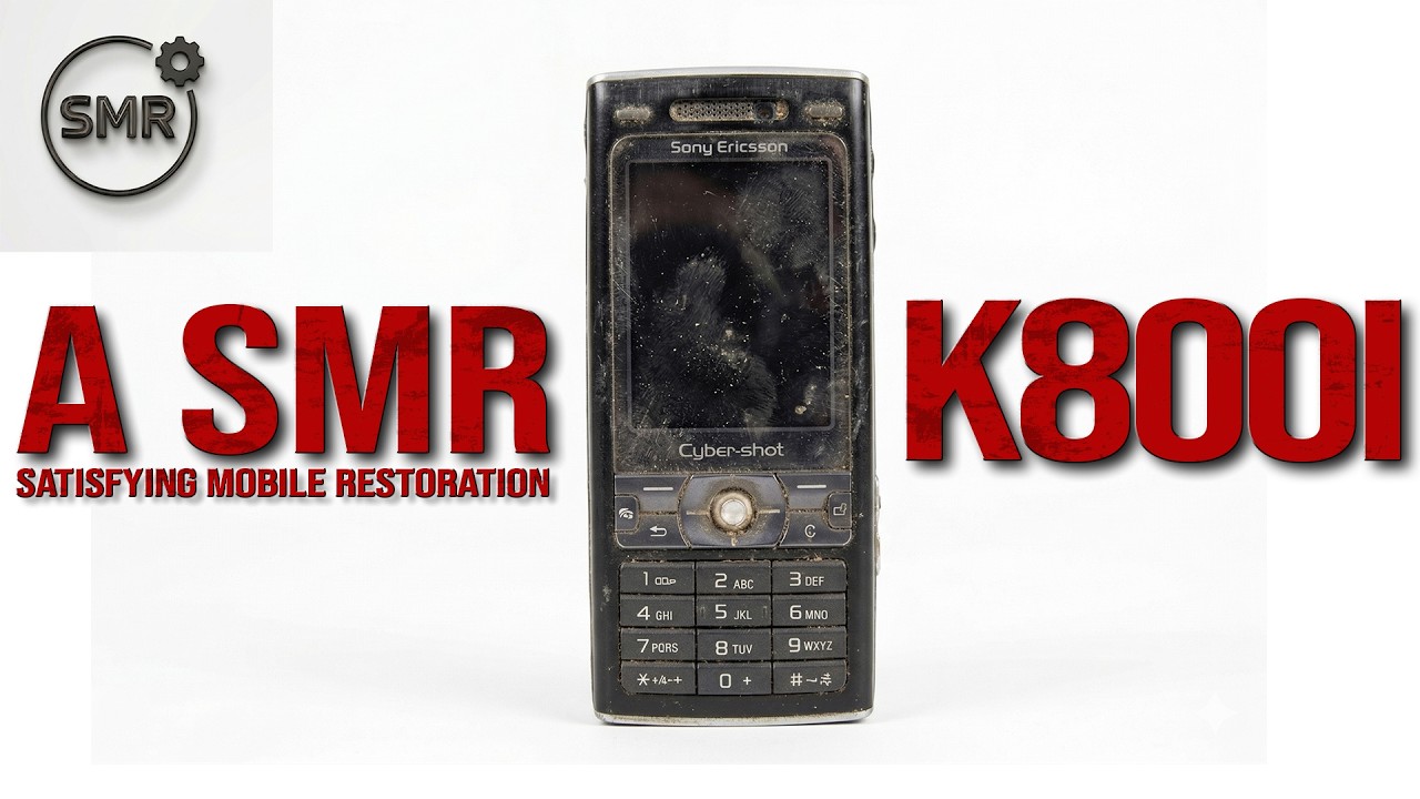 Deep Cleaning & Polishing Sony Ericsson K790i | Satisfying Restoration