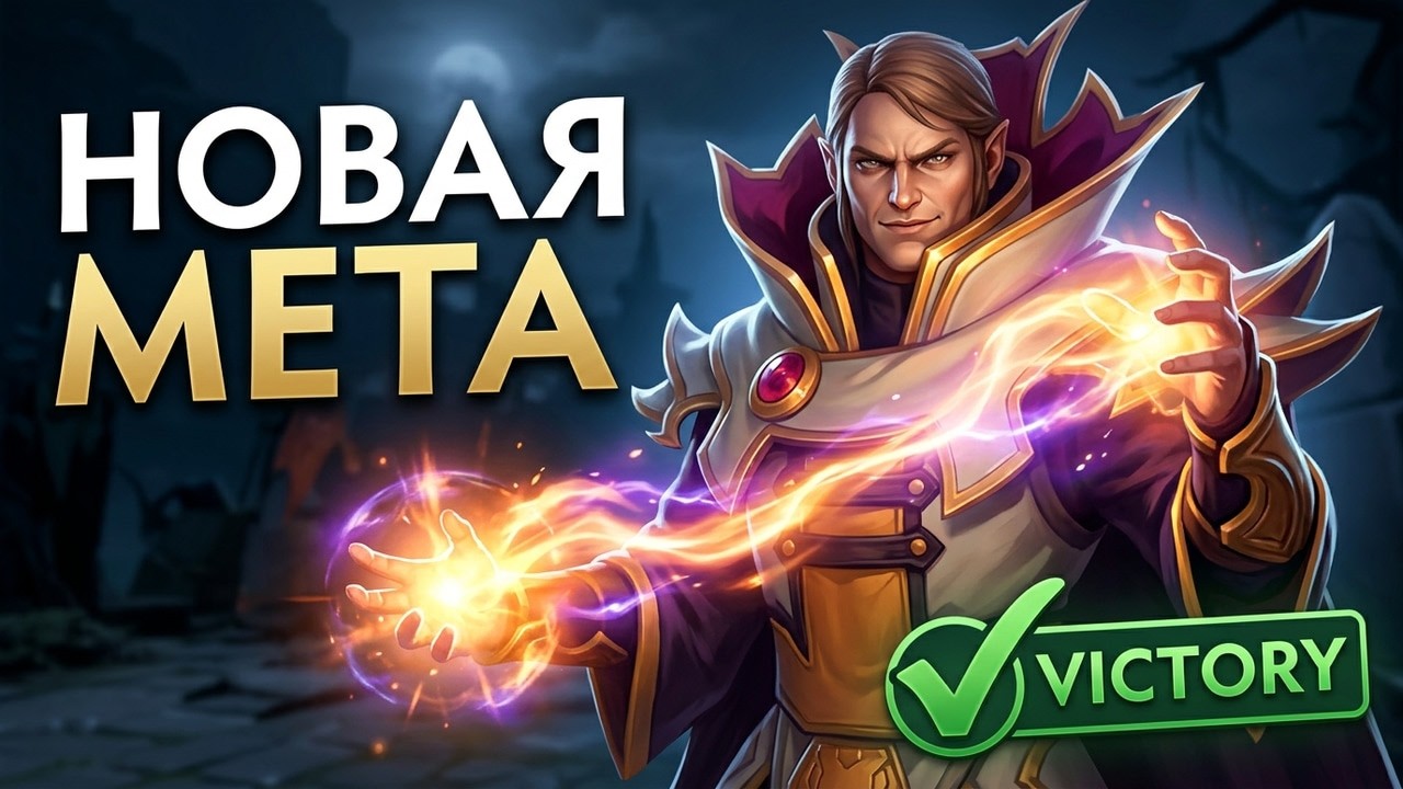 Ввожу новую мету, день 10, инвокер поз 4 не даёт шанса на поражение.