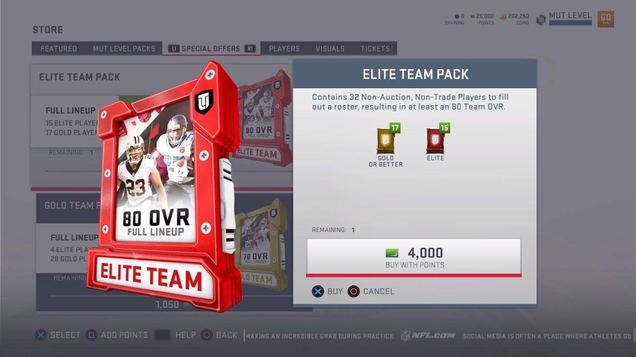 MUT 19 Elite 80 OVR Team Instantly! Elite Team Pack Opening!