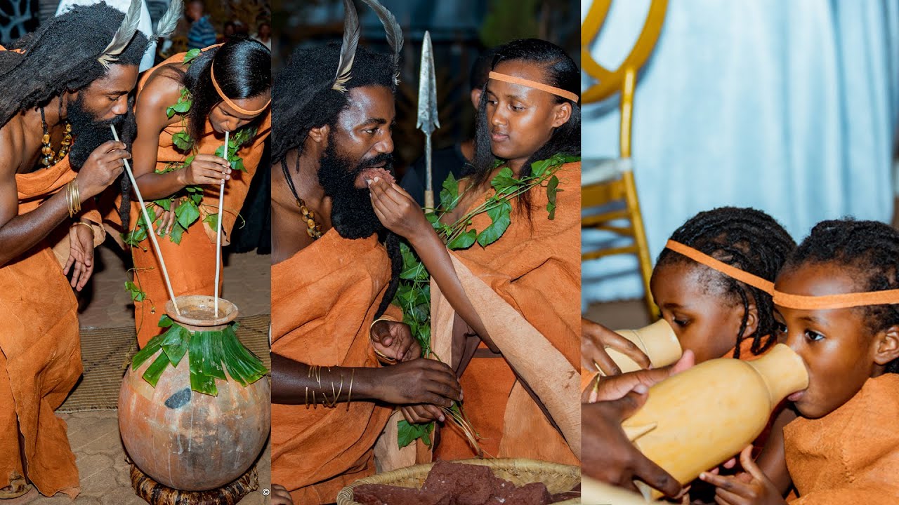 Rutangarwamaboko yaterekereye abazimu b’i Rwanda ubwo yizihizanyaga n’inshuti ze ‘Umuganura’