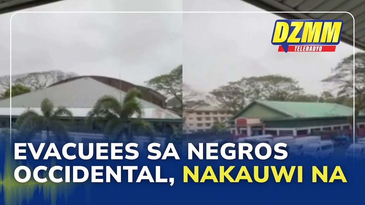 Negros Occidental evacuees return home after 'Basyang': CDRRMO | Ligtas Dapat (07 February 2026)