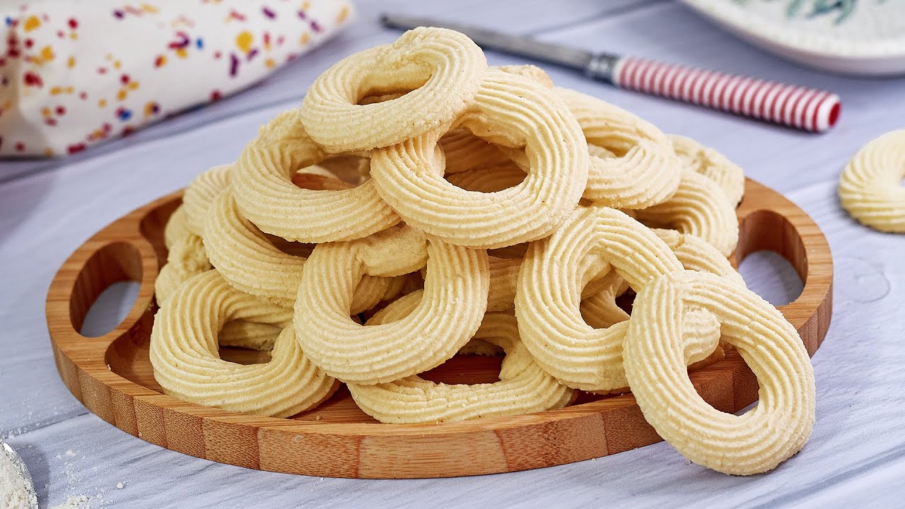 ROSQUINHA DE NATA QUE DERRETE NA BOCA | O BISCOITO DE VÓ QUE FARÁ SUCESSO EM SUA CASA
