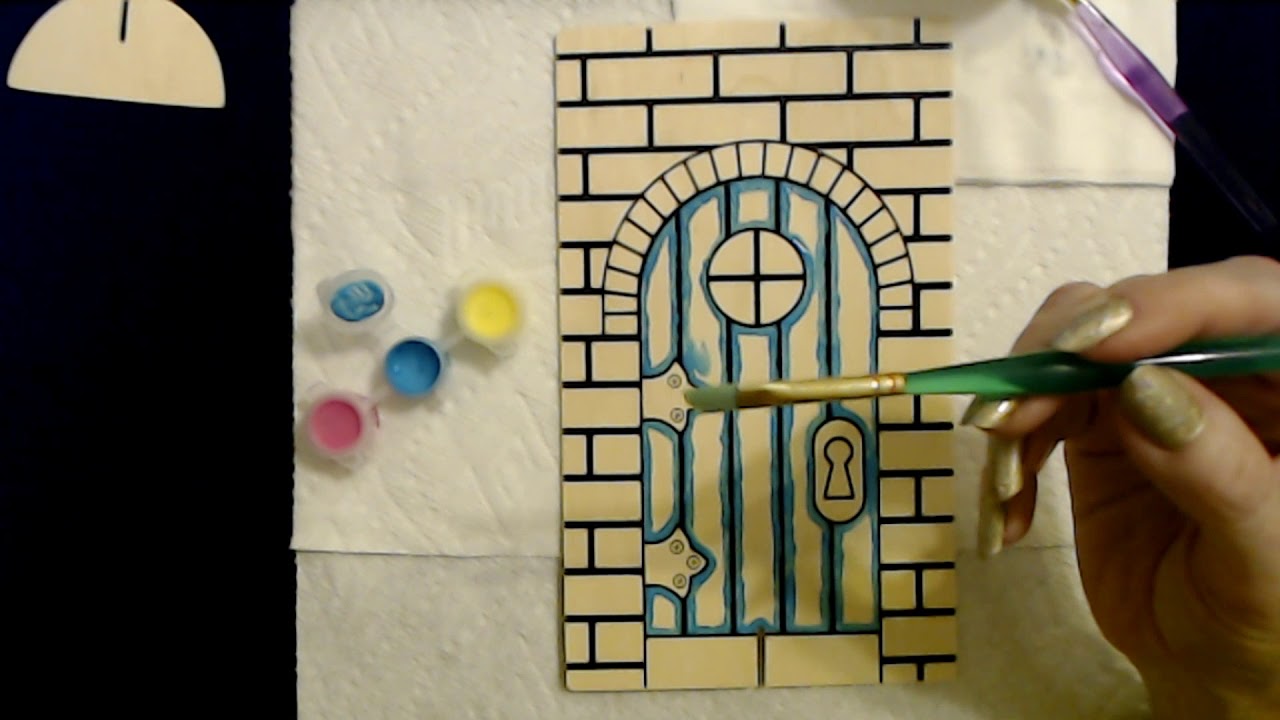 ASMR | Painting A Door (Whisper Ramble)