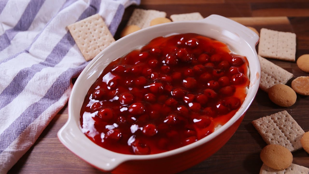 Cherry Cheesecake Dip | Delish