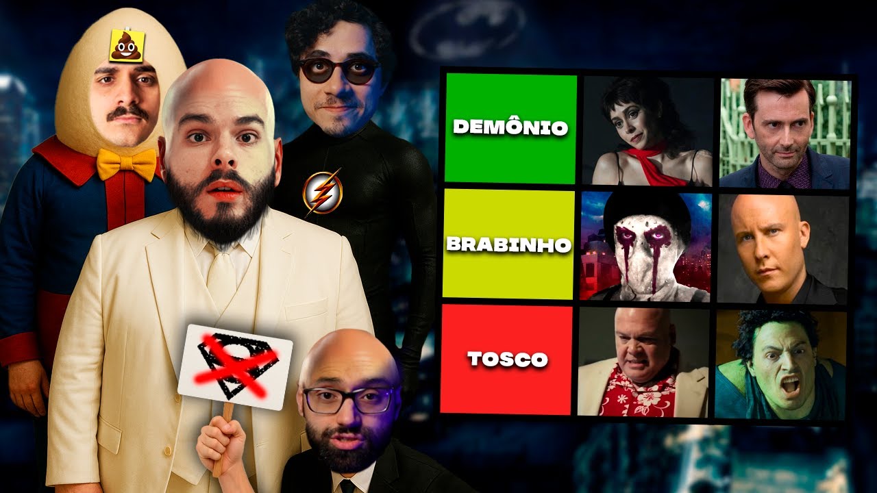 Os MELHORES (e piores) VIL&Otilde;ES de S&Eacute;RIES de HER&Oacute;I | Tier Rafa #70