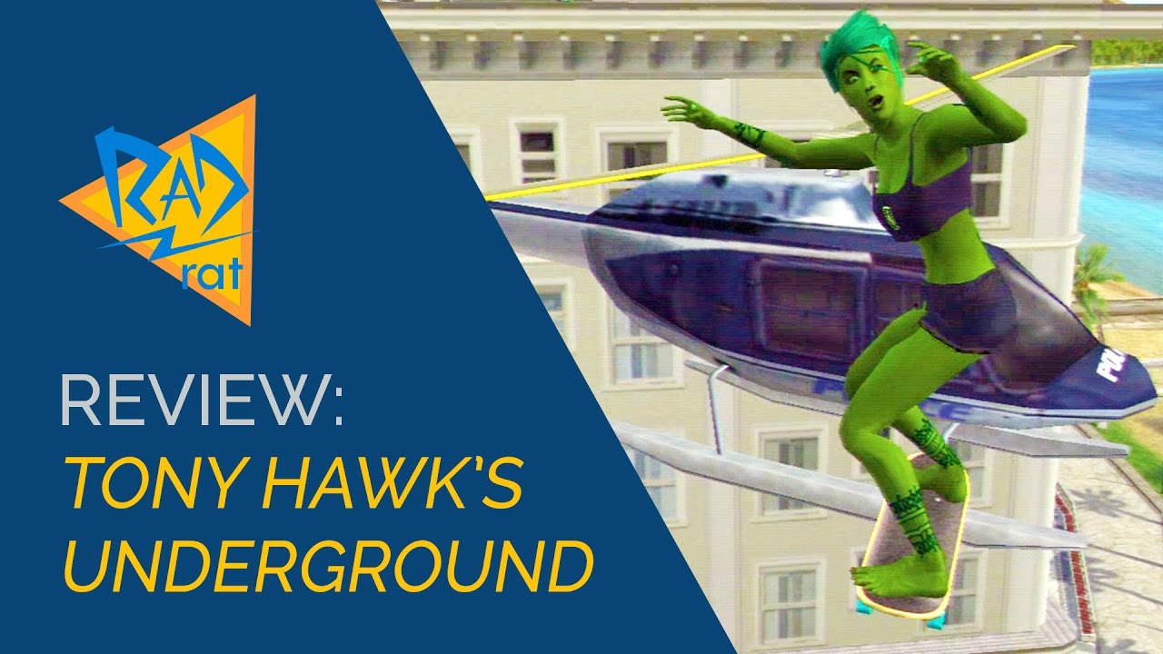 Skater Reviews: Tony Hawk's Underground | Helicopter McTwists with Eric Sparrow