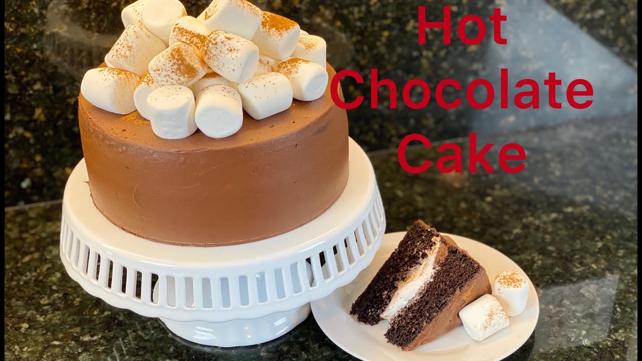 Hot chocolate cake | pastel de chocolate inspirado en Las Bombas de chocolate #bombasdechocolate