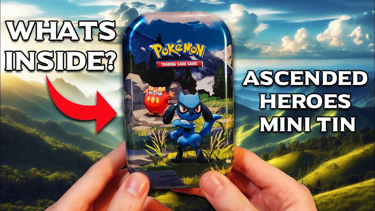 Opening Pokémon Ascended Heroes Mini Tin – What's Inside?!