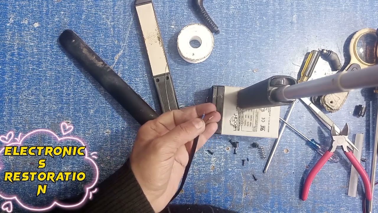 how to repair hair straightener at home