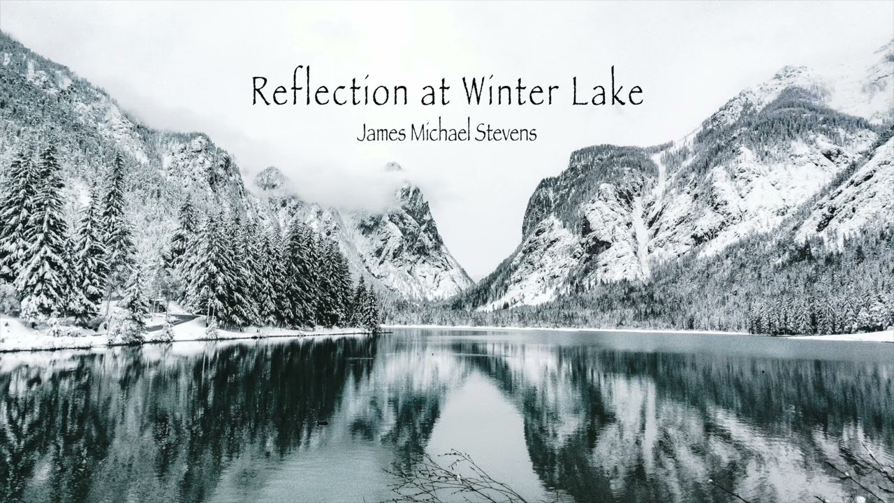 Reflection at Winter Lake - Piano