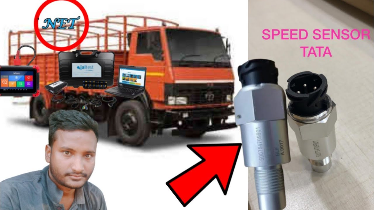 TATA Bs6 1512  No fault Code/low pickup problem solve/ Vehicle Speed Sensor problem solve